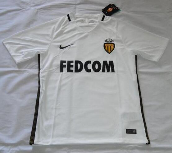 Monaco 2016/17 Away Soccer Jersey